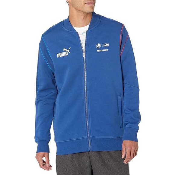 NWT PUMA Men's Standard BMW M Motorsport Mt7 Track Jacket size S - Picture 1 of 5